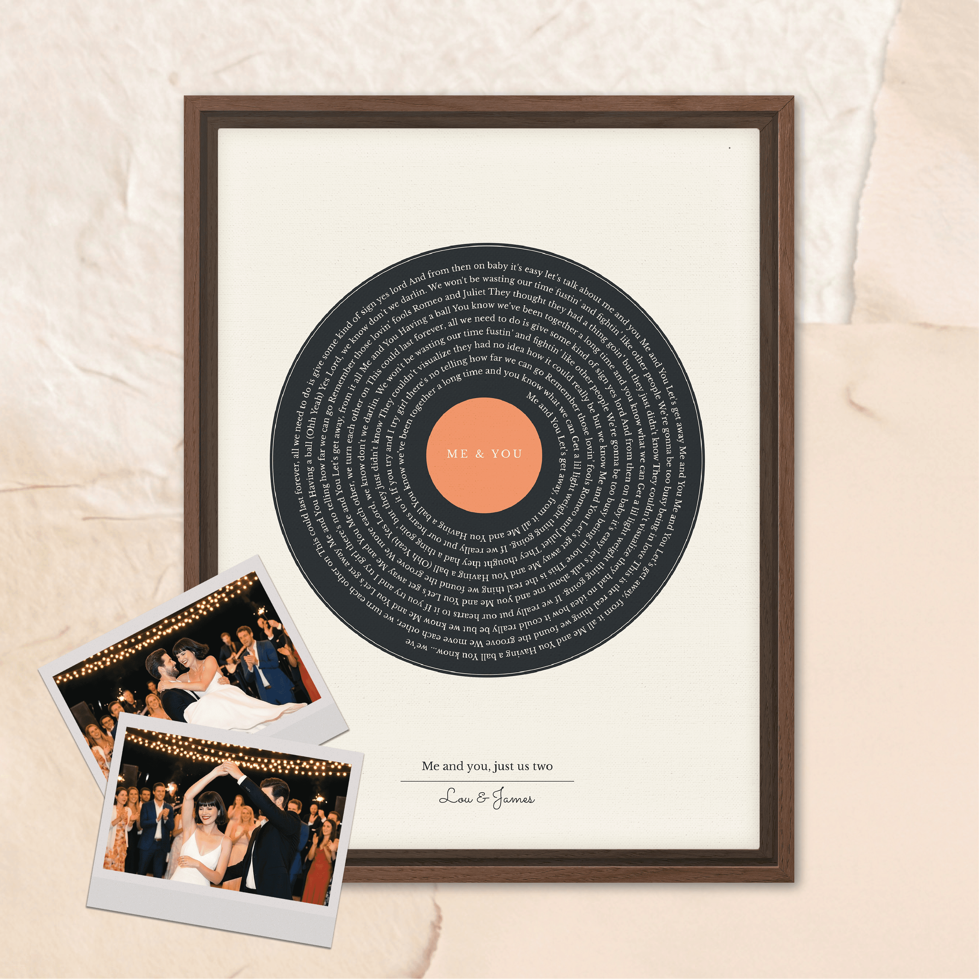 Personalized gift artwork for him