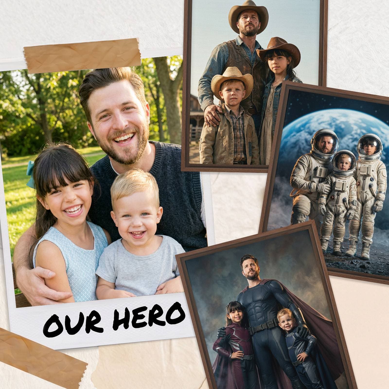Father's Day personalized artwork