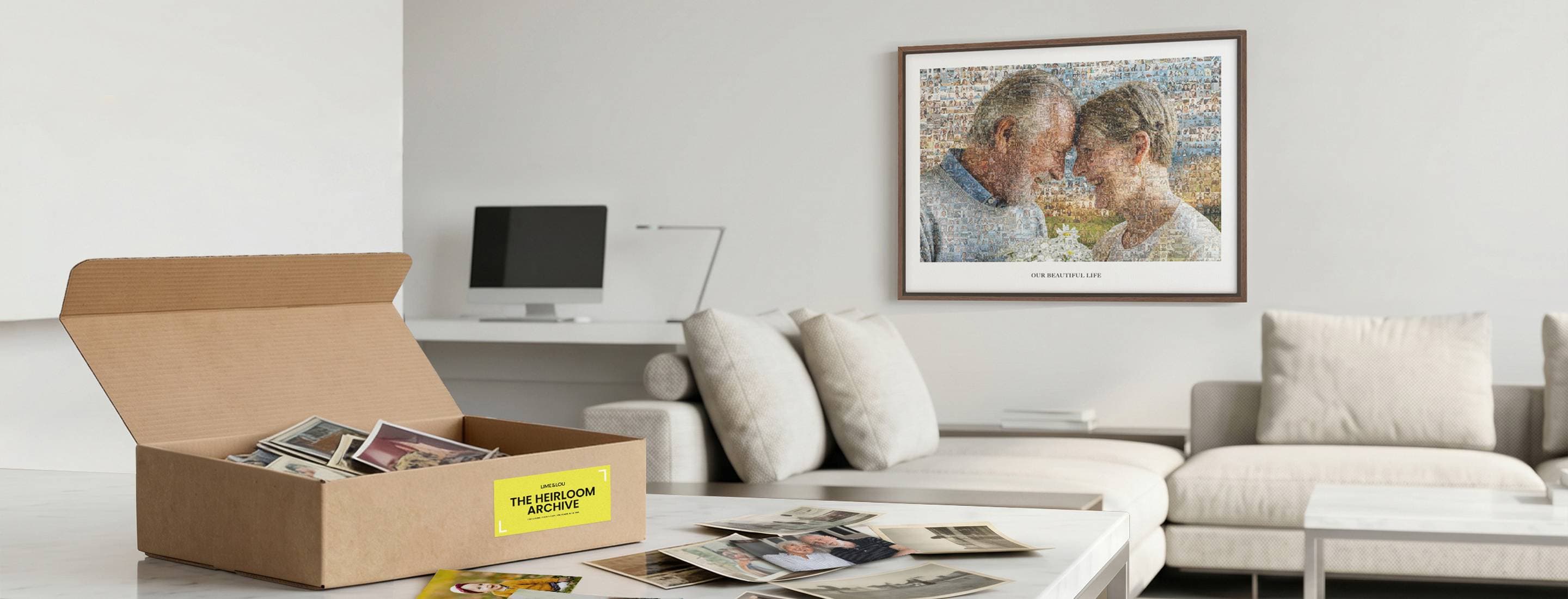 Legacy mosaic personalized artwork